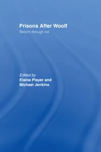 Buy Prisons After Woolf: Reform Through Riot by Elaine Player and Michael Jenkins | Routledge Hardcover | 1st Edition | Higher Education Textbook on Prison Policy and Penology — BookShops.in