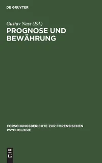 Buy Prognose und Bewährung: Vorträge Gehalten Anlässlich Der Fortbildungstagung Des Berufsverbandes Deutscher Psychologen Im Oktober 1965 (Forensische Psychologie) | De Gruyter | German Paperback | Reprint 2019 — BookShops.in