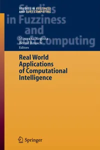 Buy Real World Applications of Computational Intelligence by Mircea Gh Negoita | Bernd Reusch | Springer | Hardcover | 2005 Edition | Studies in Fuzziness and Soft Computing — BookShops.in