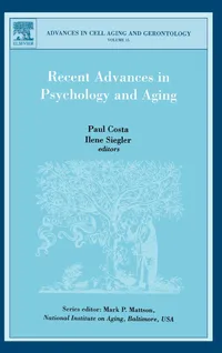 Buy Recent Advances in Psychology and Aging: Volume 15 (Advances in Cell Aging and Gerontology) by P. Costa and I. C. Siegler - Hardcover, 1st Edition, Elsevier Science Ltd, 2003 - Physiology Textbook for Higher Education — BookShops.in