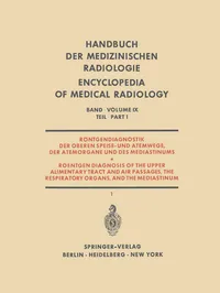 Buy Röntgendiagnostik der Oberen Speise- und Atemwege, der Atemorgane und des Mediastinums: Teil 1 / Part 1 by H. Blaha, H. Fischer, S. Hofmann - Springer-Verlag - German Hardcover Medical Reference — BookShops.in