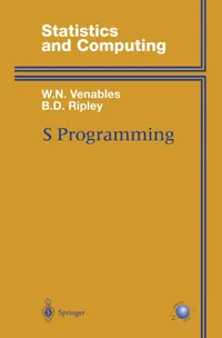 Buy S Programming (Statistics and Computing) by William Venables & B. D. Ripley | Springer Nature | English | Hardcover | 2000th Edition | Higher Education Textbook for Statistics & Mathematics — BookShops.in