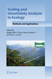Buy Scaling and Uncertainty Analysis in Ecology: Methods and Applications by Jianguo Wu, K. Bruce Jones, Harbin Li | Springer Hardcover | Ecology Textbook for Graduate Students and Researchers — BookShops.in