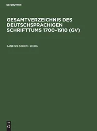 Buy Schon - Schril by Hilmar Schmuck, Willi Gorzny, Peter Geils | K G Saur Verlag | German Language Paperback | Reprint 2020 Edition | Library & Information Science Reference — BookShops.in