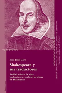 Buy Shakespeare y sus traductores: Análisis crítico de siete traducciones españolas de obras de Shakespeare | María José Álvarez Faedo, Juan Jesus Zaro Vera | Verlag Peter Lang | Paperback | 1st Edition — BookShops.in