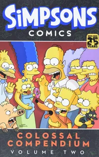 Buy Simpsons Comics Colossal Compendium Volume 2 by Matt Groening | Harper Design Hardcover | Classic Springfield Stories with Moe's Tavern Paper Craft | Science Fiction & Dystopian Graphic Novel — BookShops.in