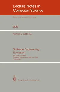 Buy Software Engineering Education: SEI Conference 1989 Proceedings by Norman E. Gibbs - Springer-Verlag Hardcover, 1989 Edition | Bookshops.in — BookShops.in