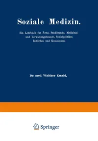 Buy Soziale Medizin (English, Walther Ewald) — BookShops.in