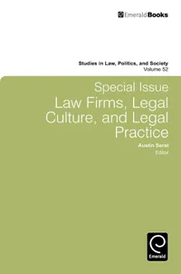 Buy Law Firms, Legal Culture, and Legal Practice by Austin Sarat (Emerald Group, English, Paperback, Special Edition) – Buy Online at Bookshops.in — BookShops.in