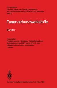 Buy Faserverbundwerkstoffe: 3 by J. Hansen | Springer-Verlag | German Hardcover | Material Science & Engineering Textbook — BookShops.in
