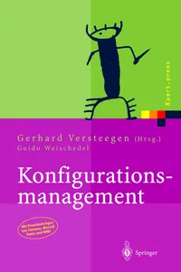 Buy Konfigurationsmanagement (Xpert.press) by Gerhard Versteegen | Springer Hardcover German Edition | Software Configuration Management Book — BookShops.in