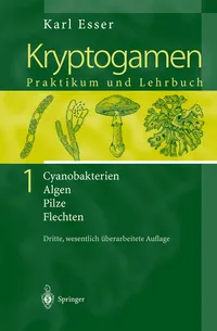 Buy Kryptogamen 1: Cyanobakterien Algen Pilze Flechten Praktikum und Lehrbuch by Karl Esser | Springer | German | Hardcover | 3rd Edition — BookShops.in