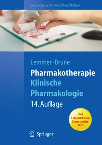 Buy Pharmakotherapie: Klinische Pharmakologie (Springer-lehrbuch) by Björn Lemmer, D. Palm, Kay Brune – Springer Nature, 14th Edition, German Language, Paperback, 2011 — BookShops.in