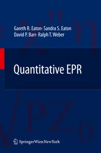 Buy Quantitative EPR by Gareth R. Eaton, Sandra S. Eaton, David P. Barr | Springer Hardcover | Biochemistry Textbook — BookShops.in