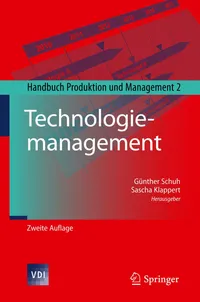 Buy Technologiemanagement: Handbuch Produktion und Management 2 (VDI-Buch) by Günther Schuh & Sascha Klappert | Springer | German Paperback | 2nd Edition — BookShops.in