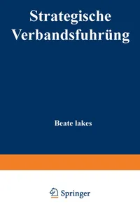 Buy Strategische Verbandsführung (NPO-Management) by Beate Lakes | German Hardcover | Deutscher Universitatsverlag | 1999 Edition | Business & Economics Textbook — BookShops.in
