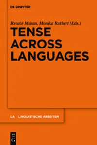 Buy Tense Across Languages: 541 (Linguistische Arbeiten) by Renate Musan, Monika Rathert - De Gruyter, English, Paperback — BookShops.in
