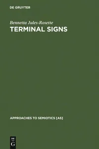 Buy Terminal Signs: Computers and Social Change in Africa by Bennetta Jules-Rosette | De Gruyter Mouton | English | Paperback | Reprint 2010 — BookShops.in