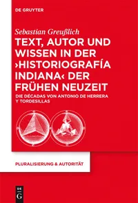 Buy Text, Autor und Wissen in der 'Historiografia Indiana' der Fruhen Neuzeit: Die Decadas Von Antonio De Herrera Y Tordesillas (Pluralisierung & Autoritat, 33) by Sebastian Greußlich - De Gruyter German Paperback — BookShops.in