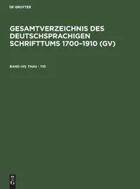 Buy Thau - Tid by Hilmar Schmuck | Willi Gorzny | Peter Geils | K G Saur Verlag | German Language Paperback | Library Science Reference — BookShops.in