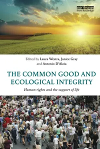 Buy The Common Good and Ecological Integrity: Human Rights and the Support of Life by Laura Westra, Janice Gray, Antonio D'Aloia | Routledge | English | Paperback | 1st Edition — BookShops.in