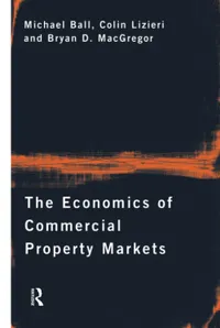 Buy The Economics of Commercial Property Markets by Ball Michael | Routledge | Hardcover | 1st Edition | Macroeconomics Textbook — BookShops.in