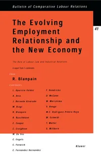 Buy The Evolving Employment Relationship and the New Economy: Labour Law & Industrial Relations by Roger Blanpain - Kluwer Law International (Paperback, 1st Edition, 2001) — BookShops.in