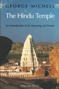 Buy The Hindu Temple by George Michell | Meaning & Forms of Hindu Temple Architecture | Bookshops.in — BookShops.in