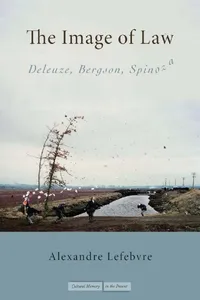 Buy The Image of Law: Deleuze, Bergson, Spinoza (Cultural Memory in the Present) by Alexandre Lefebvre – Stanford Univ Pr – English – Paperback – New Edition — BookShops.in