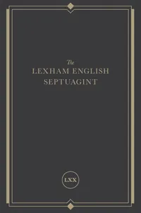 Buy The Lexham English Septuagint Hardcover by Lexham Press | English Translation of the Greek Old Testament | Biblical Studies & Linguistics Book — BookShops.in