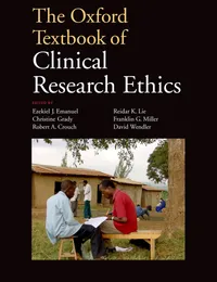 Buy The Oxford Textbook of Clinical Research Ethics by Ezekiel J. Emanuel | OUP USA | Hardcover | Medical Ethics Reference — BookShops.in