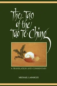 Buy The Tao of the Tao Te Ching: A Translation and Commentary by Michael Lafargue - SUNY Press Hardcover English Philosophy Book — BookShops.in