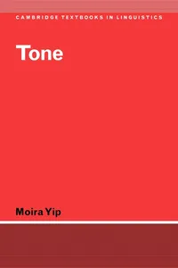 Buy Tone (Cambridge Textbooks in Linguistics) by Moira Yip | Cambridge University Press | Hardcover | English | Higher Education Textbook — BookShops.in