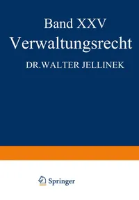 Buy Verwaltungsrecht (Enzyklopädie der Rechts- und Staatswissenschaft) by Walter Jellinek, Eduard Kohlrausch, Walter Kaskel – Hardcover German Edition 1931 | Springer-Verlag — BookShops.in