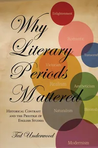 Buy Why Literary Periods Mattered: Historical Contrast and the Prestige of English Studies by Ted Underwood, Stanford University Press, English, Paperback, 2013 Edition — BookShops.in