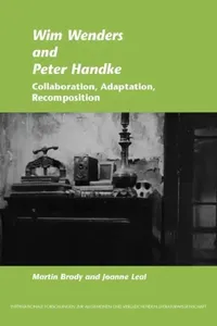 Buy Wim Wenders and Peter Handke (English, Martin Brady | Joanne Leal) — BookShops.in