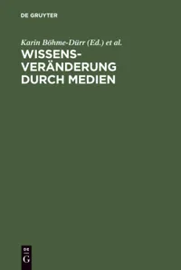 Buy Wissensveränderung durch Medien: Theoretische Grundlagen und Empirische Analysen by Karin Böhme-Dürr, Jürgen Emig, Norbert M. Seel | K G Saur Verlag | German Paperback | Reprint 2013 Edition — BookShops.in