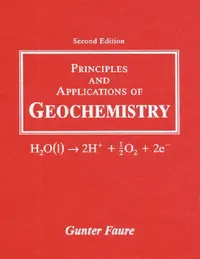 Buy Principles and Applications of Geochemistry (English, Gunter Faure) — BookShops.in