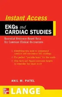 Buy Lange Instant Access EKGs and Cardiac Studies (English, Anil Patel) — BookShops.in