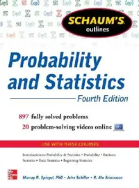 Buy Schaum's Outline of Probability and Statistics, 4th Edition (English, John J. Schiller) — BookShops.in