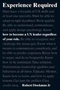 Buy Experience Required (English, Jr. Hoekman Robert) — BookShops.in