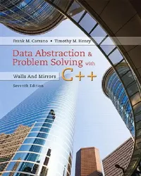 Buy Data Abstraction & Problem Solving with C++ (English, Frank Carrano | Timothy Henry) — BookShops.in