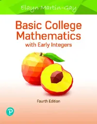 Buy Basic College Mathematics with Early Integers (English, Elayn Martin-Gay) — BookShops.in