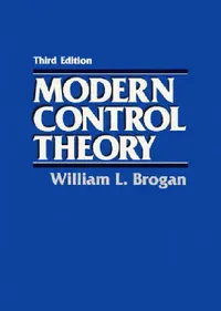 Buy Modern Control Theory (English, William Brogan) — BookShops.in