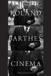 Buy Roland Barthes Cinema P (English, Philip Watts) — BookShops.in