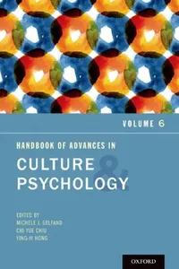 Buy Handbook of Advances in Culture and Psychology (English, Michele J. Gelfand | Chi-Yue Chiu | Ying-Yi Hong) — BookShops.in