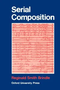 Buy Serial Composition (English, Reginald Smith Brindle) — BookShops.in