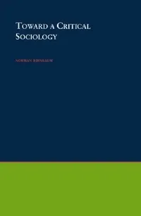 Buy Toward a Critical Sociology (English, Norman Birnbaum) — BookShops.in