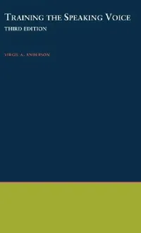 Buy Training the Speaking Voice (English, Pamela Anderson Lee | Virgil a. Anderson) — BookShops.in