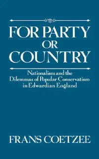 Buy For Party or Country (English, Frans Coetzee) — BookShops.in